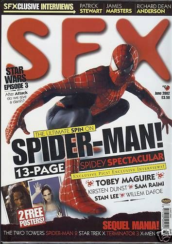 SFX magazine side cover Issue 92 June 2002