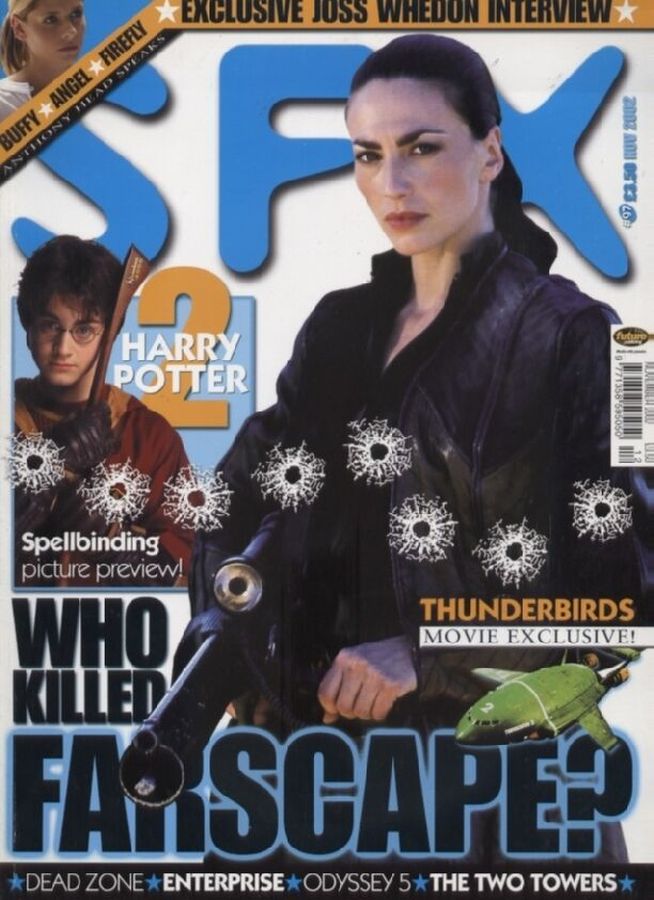 SFX magazine side cover Issue 97 November 2002