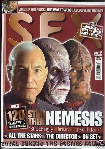 SFX magazine side cover Issue 99 Christmas-December 2002