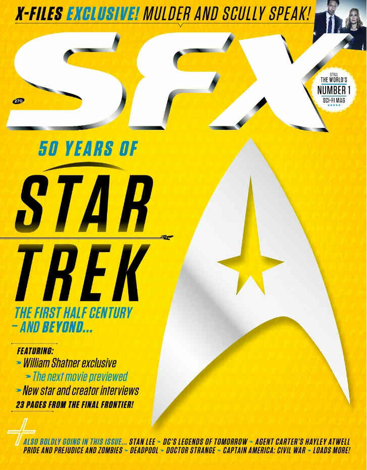SFX magazine side cover Issue 270 March 2016
