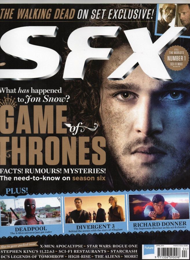 SFX magazine side cover Issue 271 April 2016