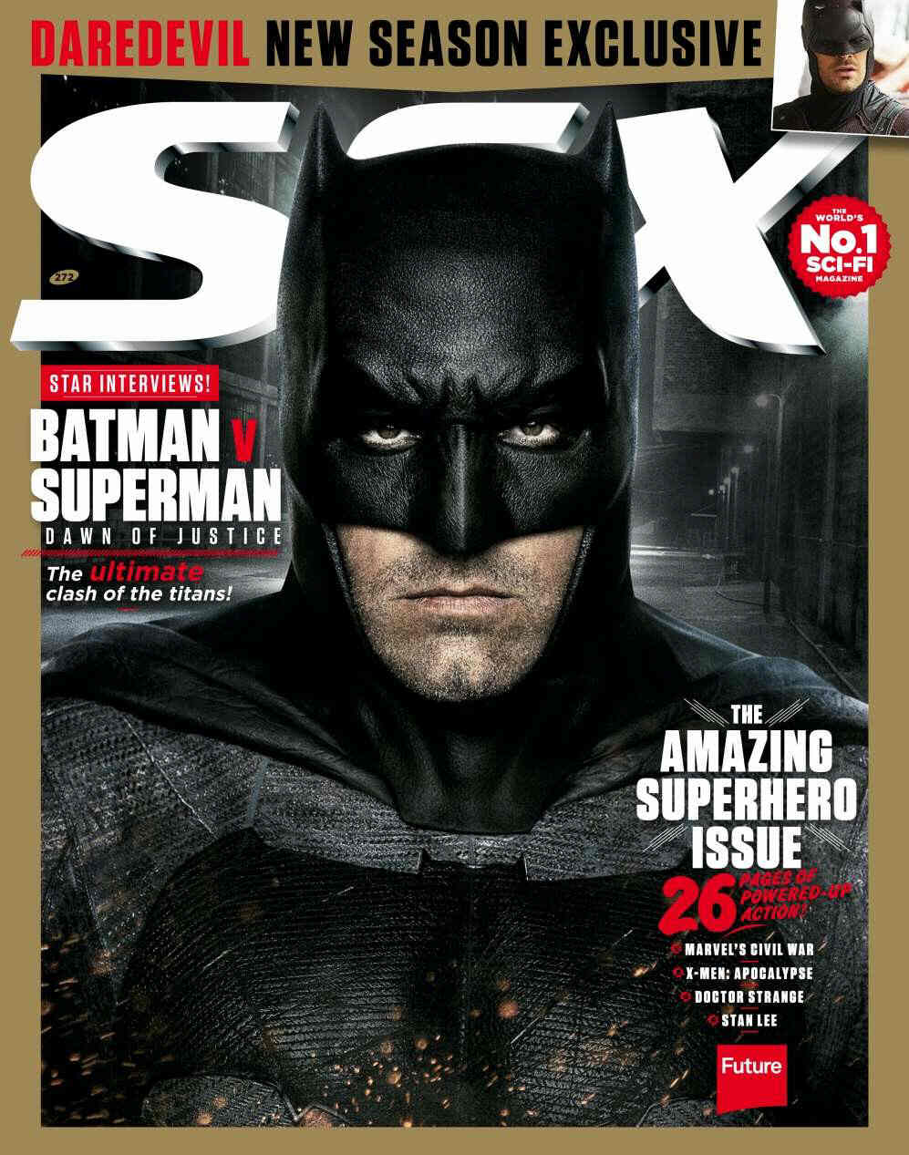 SFX magazine side cover Issue 272 May 2016