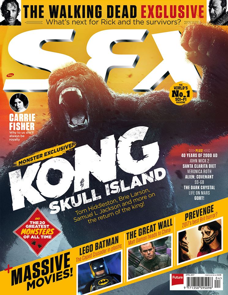 SFX magazine side cover Issue 284 April 2017