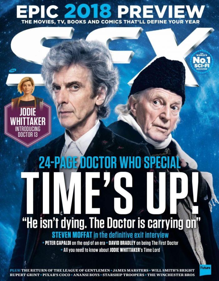 SFX magazine side cover Issue 295  January 2018