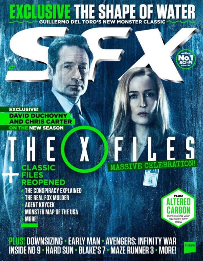 SFX magazine side cover Issue 296  February 2018