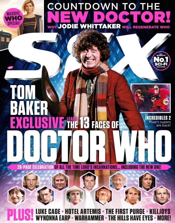 SFX magazine side cover Issue 302 Summer 2018