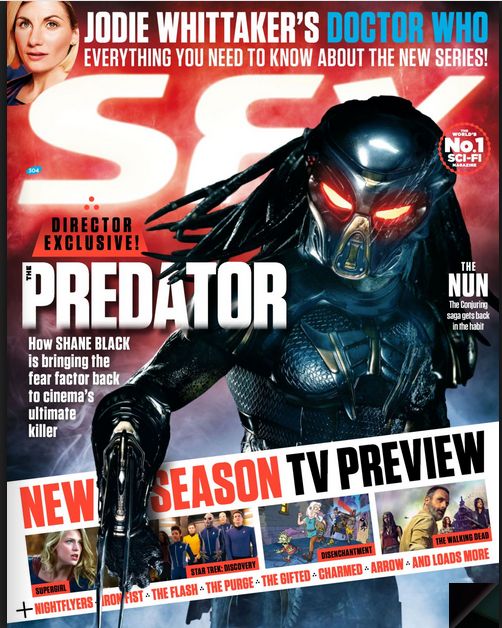 SFX magazine side cover Issue 304  September 2018