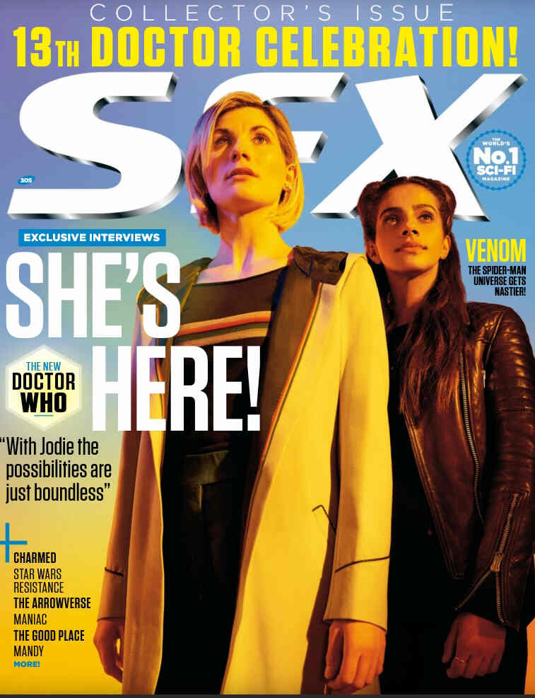 SFX magazine side cover Issue 305  October 2018