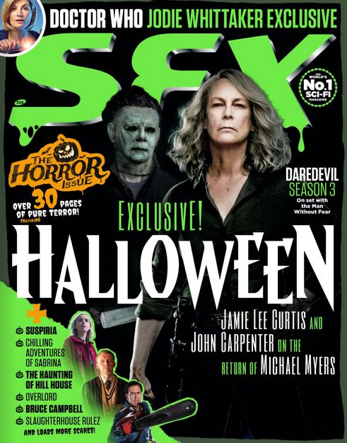 SFX magazine side cover Issue 306  November 2018