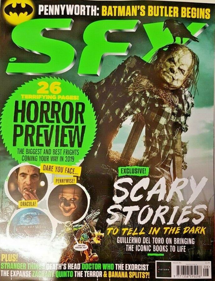 SFX magazine side cover Issue 316  August 2019