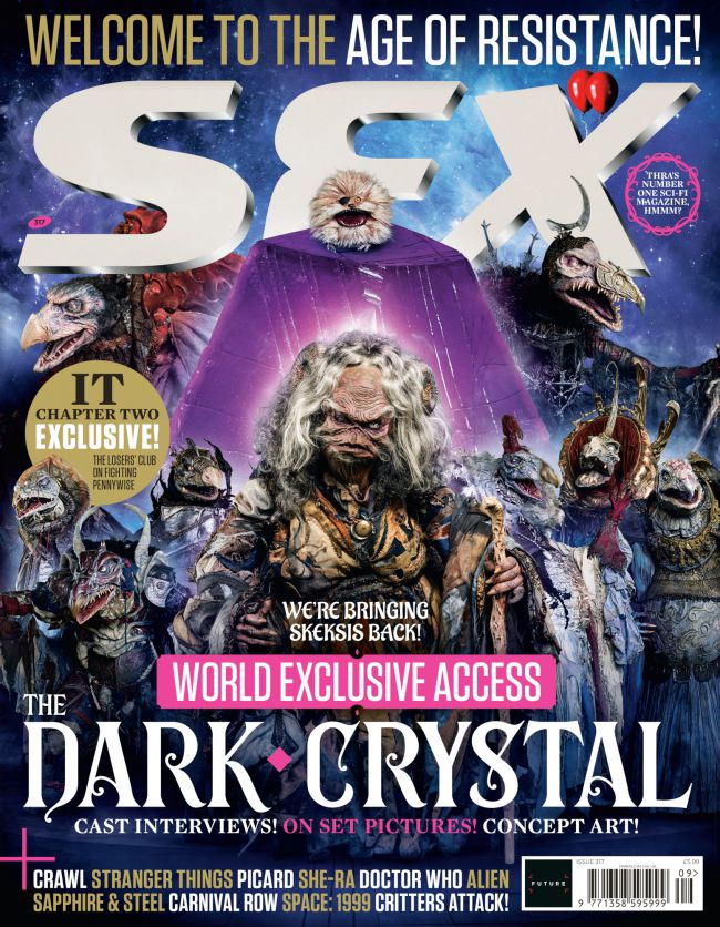 SFX magazine side cover Issue 317  September 2019