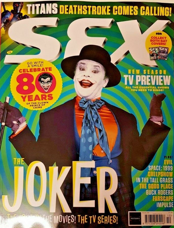 SFX magazine side cover Issue 318  October 2019