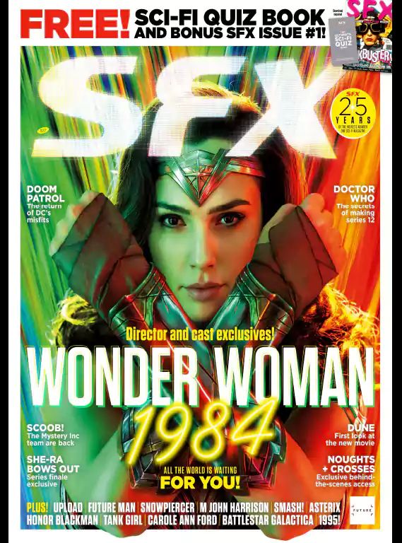 SFX magazine side cover Issue 327  June 2020