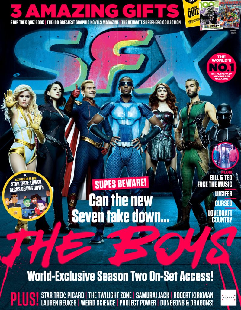 SFX magazine side cover Issue 330  September 2020