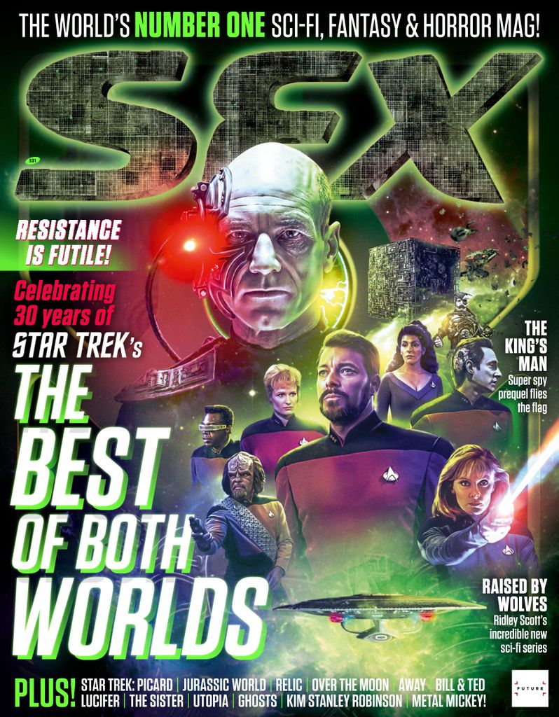 SFX magazine side cover Issue 331  October 2020
