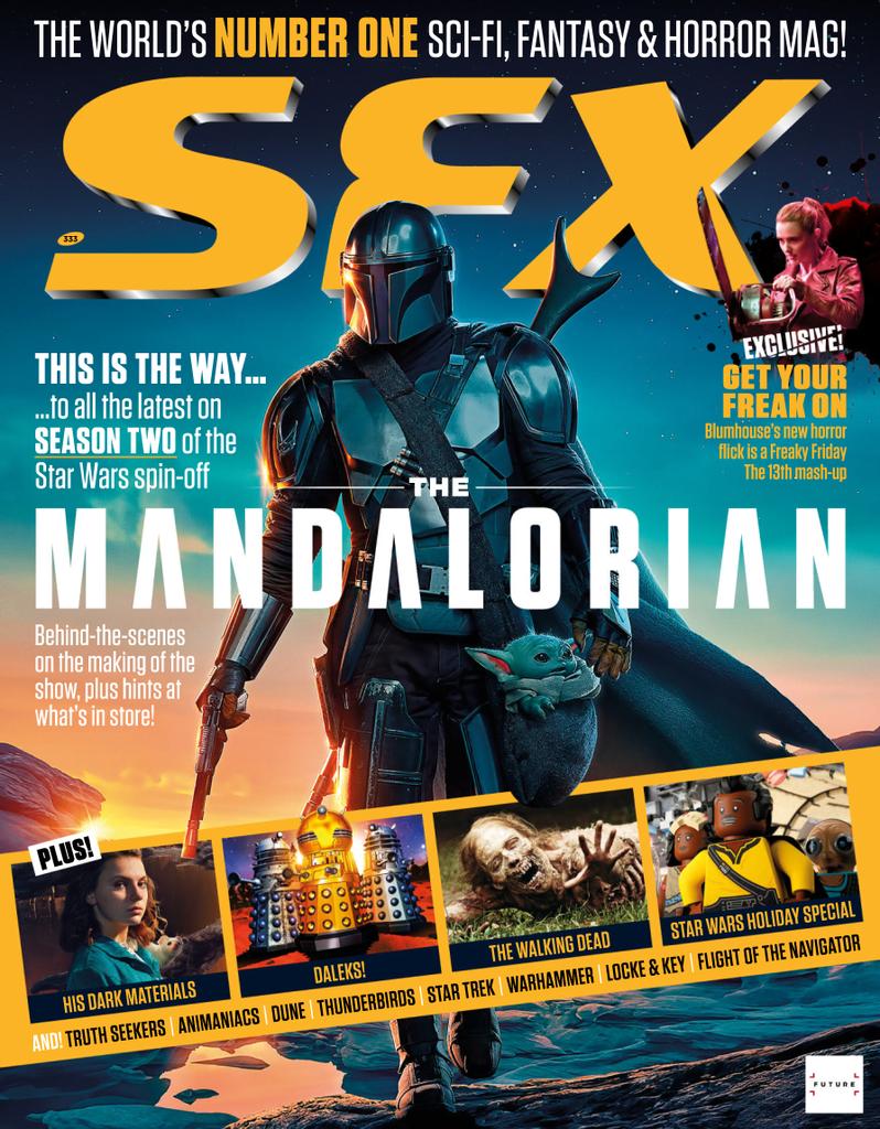 SFX magazine side cover Issue 333  December 2020