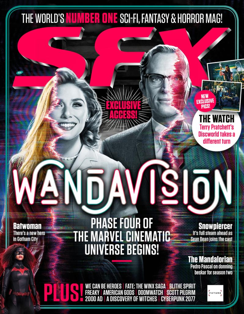 SFX magazine side cover Issue 335  January 2021