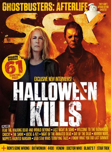 SFX magazine side cover Issue 345  November 2021