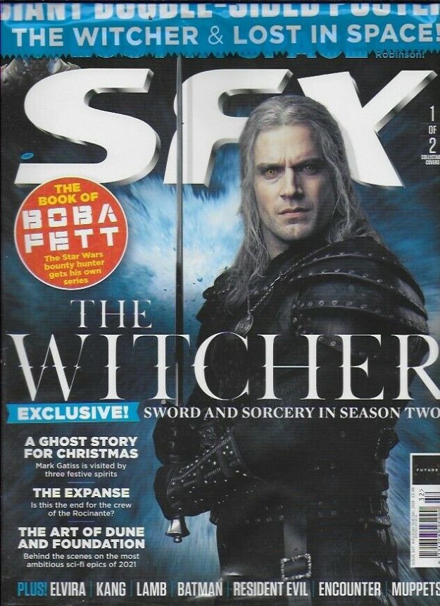 SFX magazine side cover Issue 347  December 2021