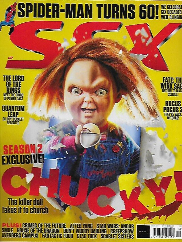 SFX magazine side cover Issue 357  October 2022