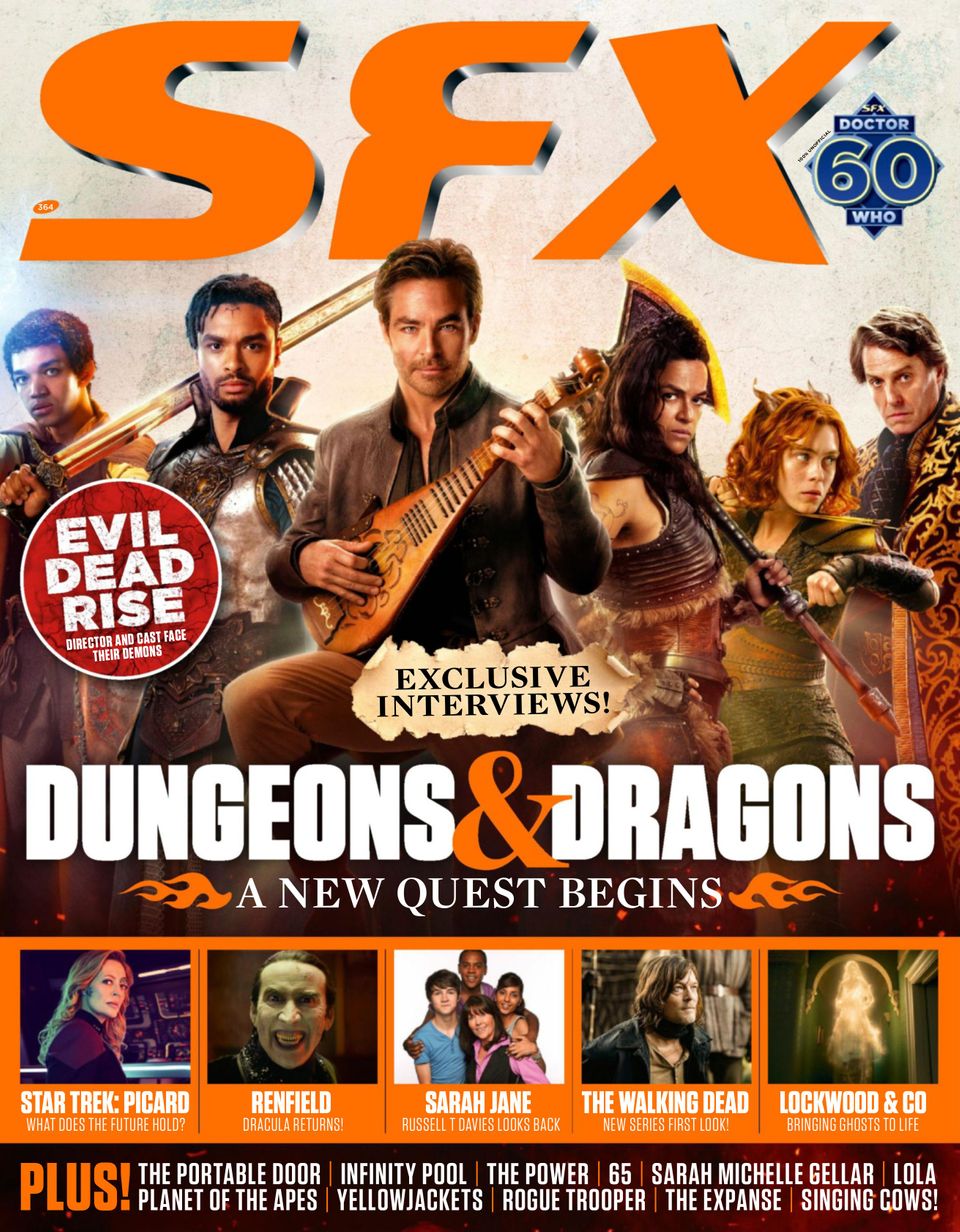 SFX magazine side cover Issue 364  April 2023