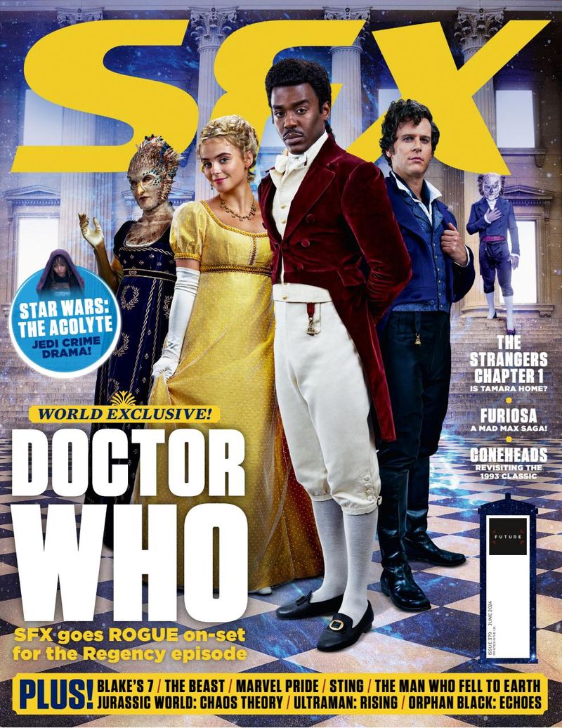 SFX magazine side cover Issue 379  June 2024