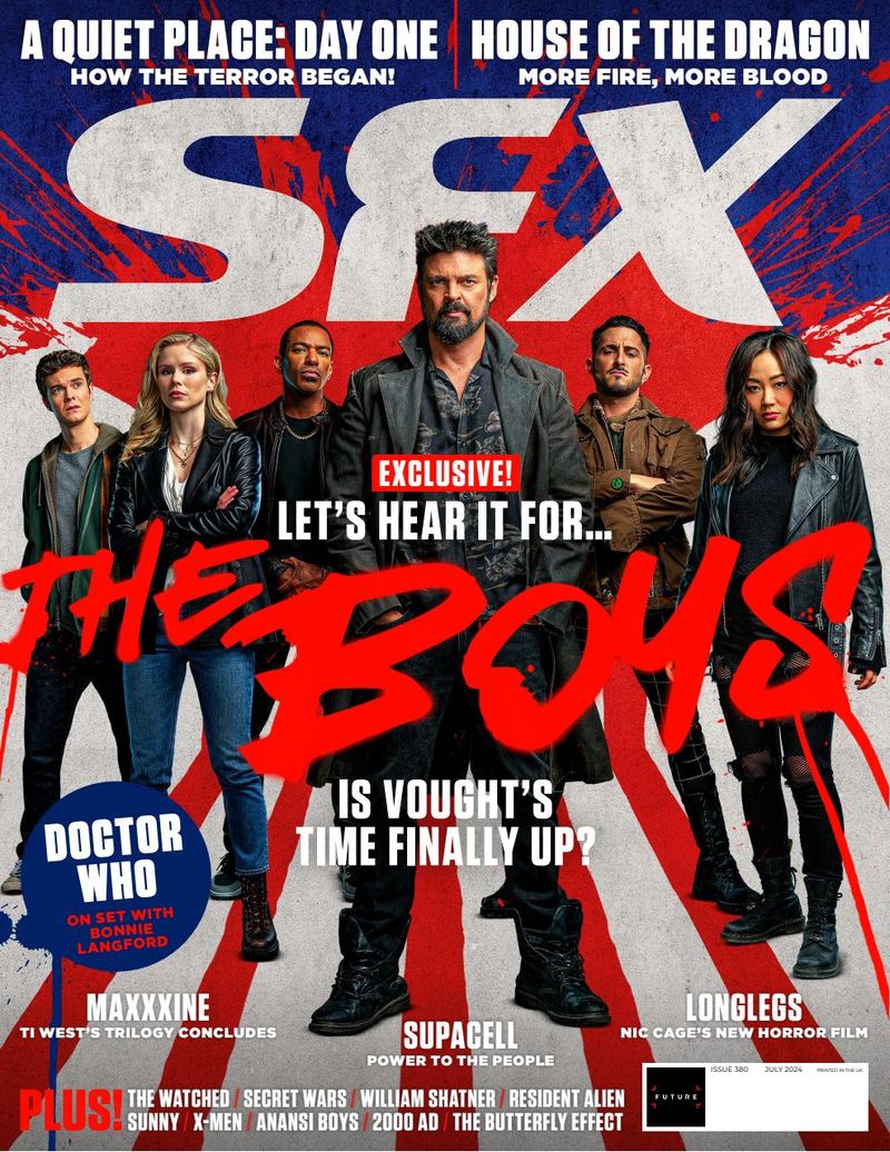 SFX magazine side cover Issue 380  July 2024