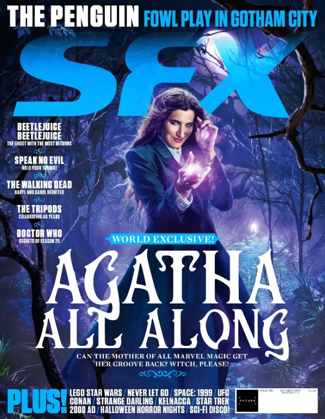 SFX magazine side cover Issue 383  October 2024