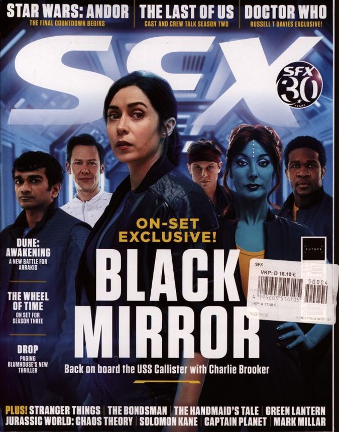 SFX magazine side cover Issue 390  April 2025