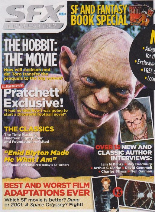 SFX COLLECTION magazine side cover Issue 34 June 2008