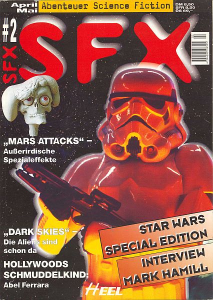 SFX (De) magazine side cover Issue 2 April/May 1997