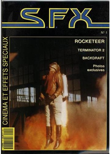 SFX (FR) magazine side cover Issue 1 December 1991