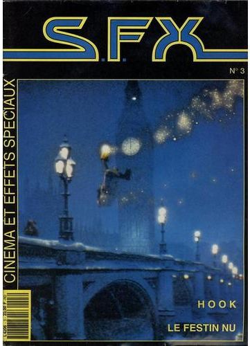 SFX (FR) magazine side cover Issue 3 April/May 1992