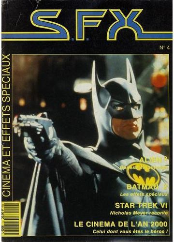 SFX (FR) magazine side cover Issue 4 June/July 1992