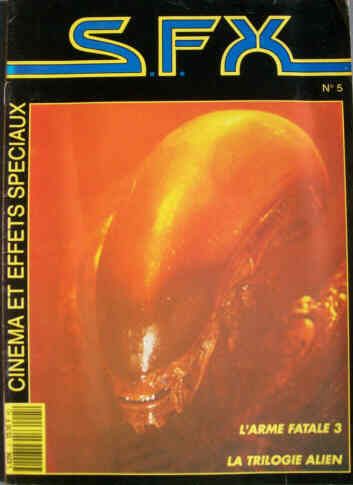 SFX (FR) magazine side cover Issue 5 August/September 1992