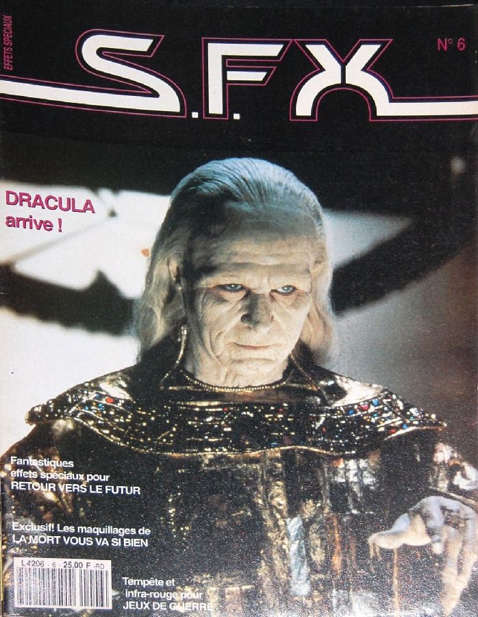 SFX (FR) magazine side cover Issue 6 October/November 1992