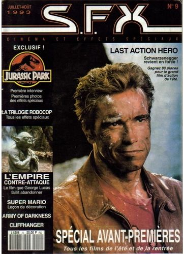SFX (FR) magazine side cover Issue 9 June/July 1993