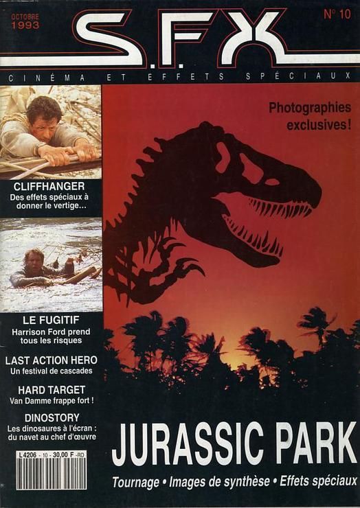 SFX (FR) magazine side cover Issue 10 August/September 1993