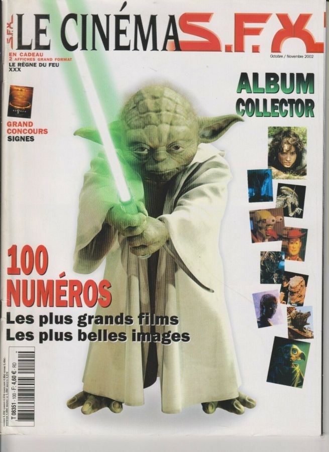 SFX (FR) magazine side cover Issue 100 October/November 2002