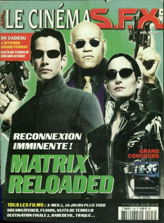 SFX (FR) magazine side cover Issue 103 April/May 2003