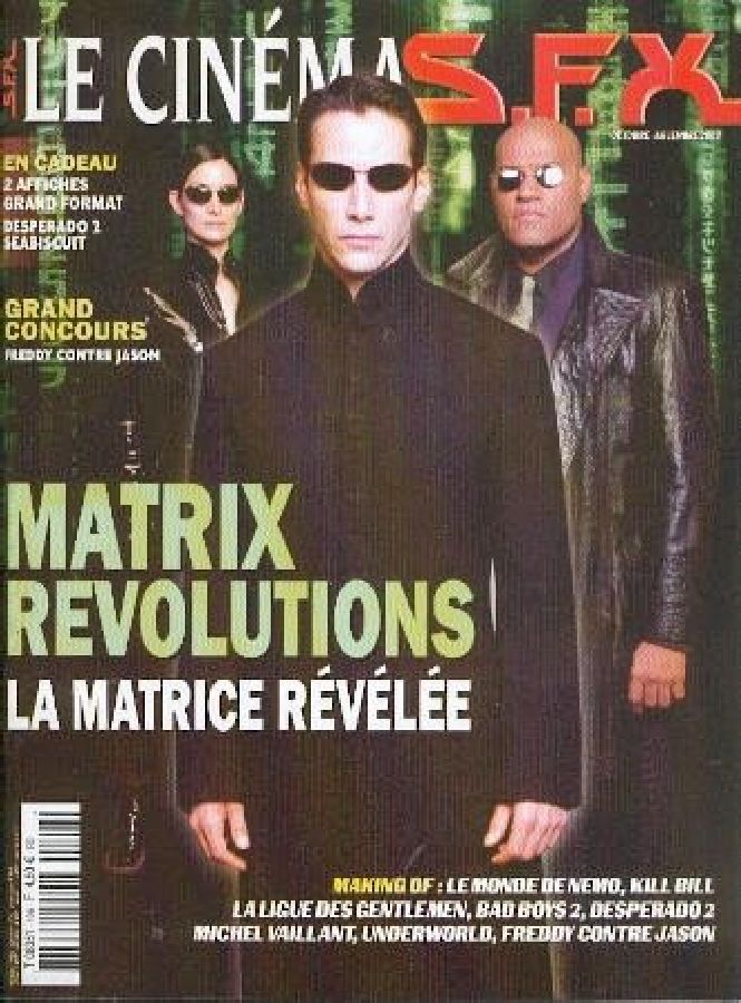 SFX (FR) magazine side cover Issue 106 October/November 2003