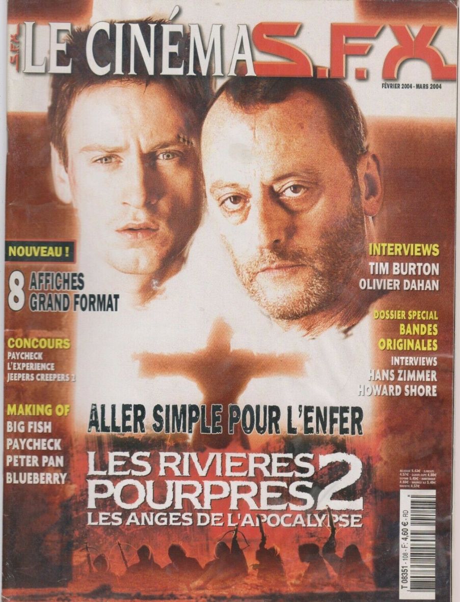 SFX (FR) magazine side cover Issue 108 February/March 2004