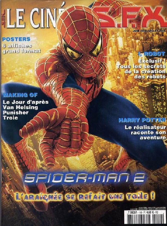 SFX (FR) magazine side cover Issue 110 June/July 2004