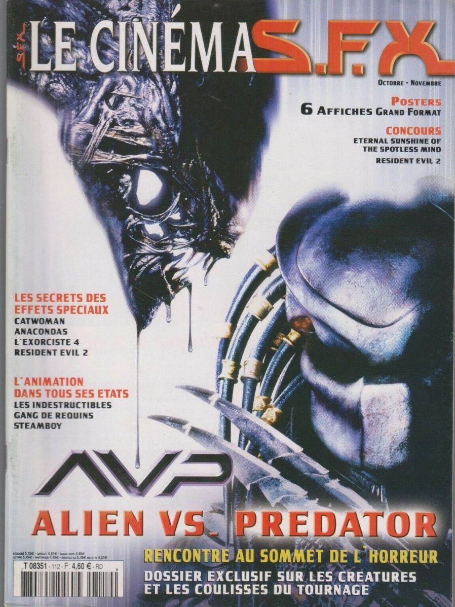 SFX (FR) magazine side cover Issue 112 October/November 2004