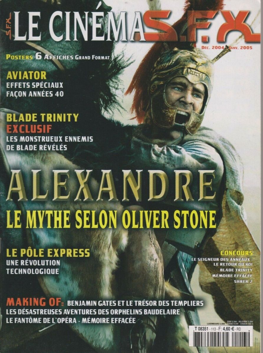 SFX (FR) magazine side cover Issue 113 Dec/January 2005