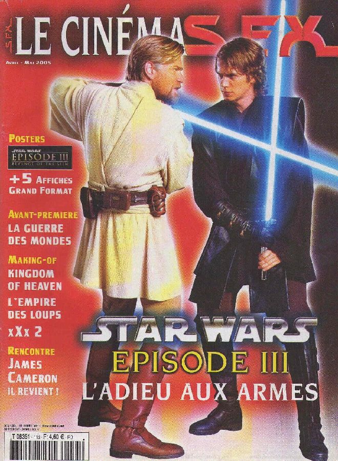 SFX (FR) magazine side cover Issue 115 April/May 2005