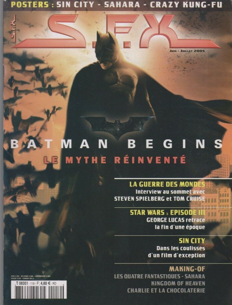SFX (FR) magazine side cover Issue 116 June/July 2005