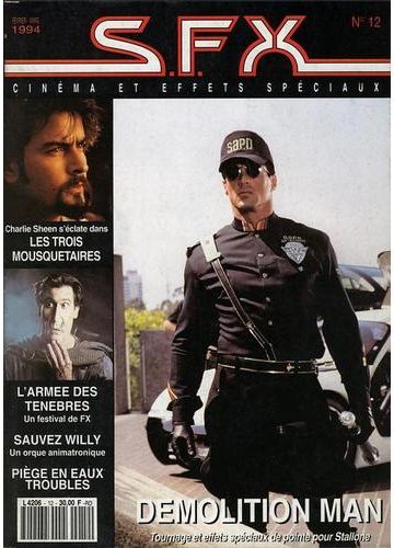 SFX (FR) magazine side cover Issue 12 February/March 1994
