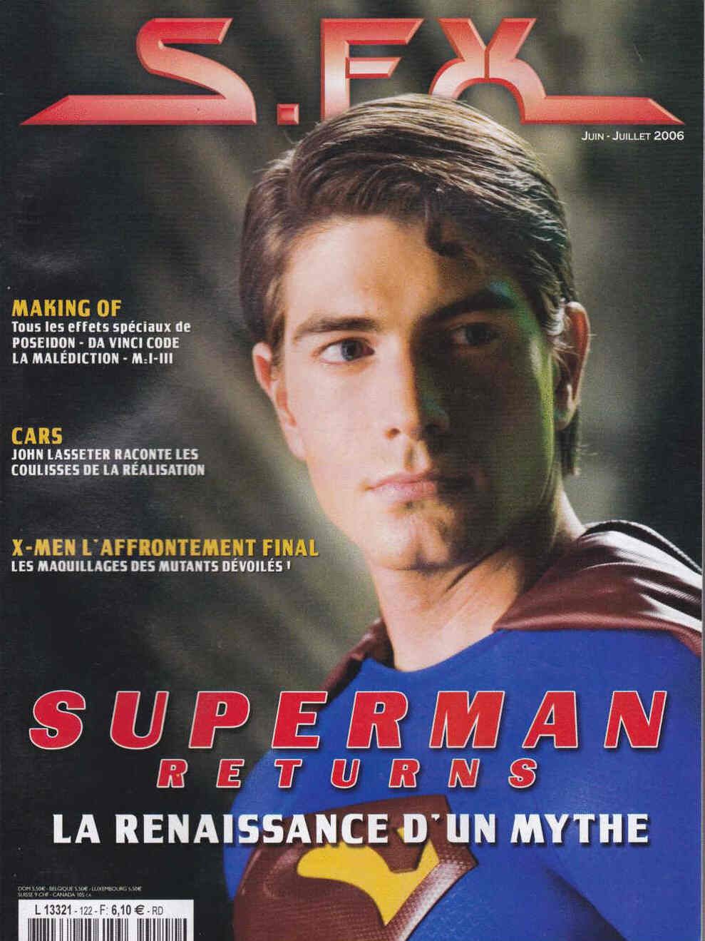 SFX (FR) magazine side cover Issue 122 June/July 2006