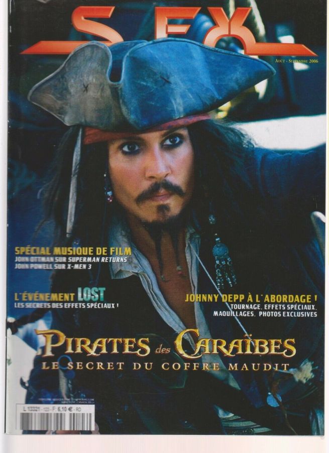 SFX (FR) magazine side cover Issue 123 August/September 2006
